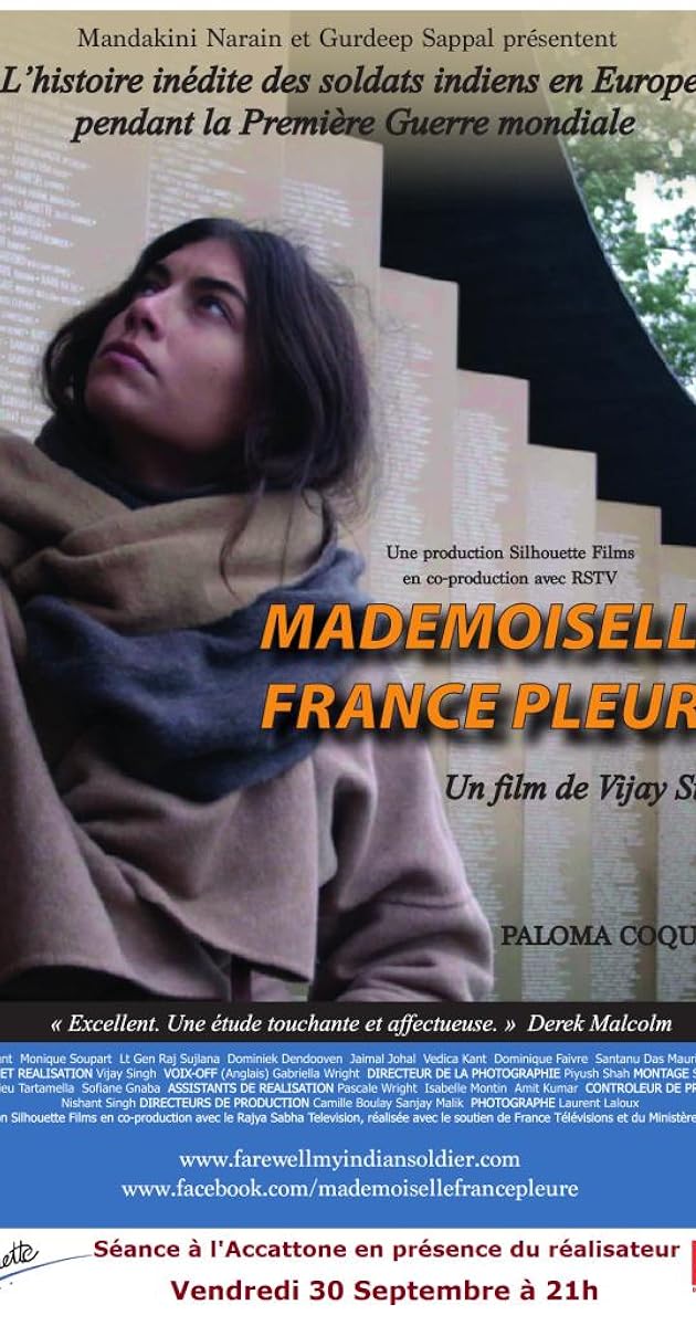 Mademoiselle France pleure