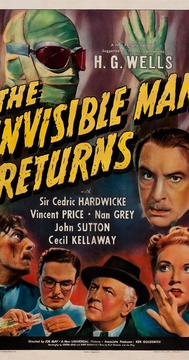 The Invisible Man Returns