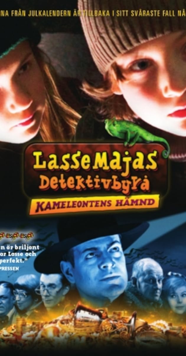 LasseMajas Detektivbyrå - kameleontens hämnd