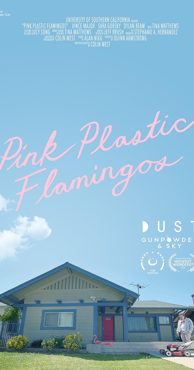 Pink Plastic Flamingos